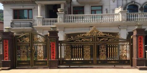 鄉(xiāng)村別墅庭院大門