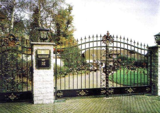 莊園類別墅鐵藝大門