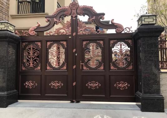 金華別墅鋁藝大門