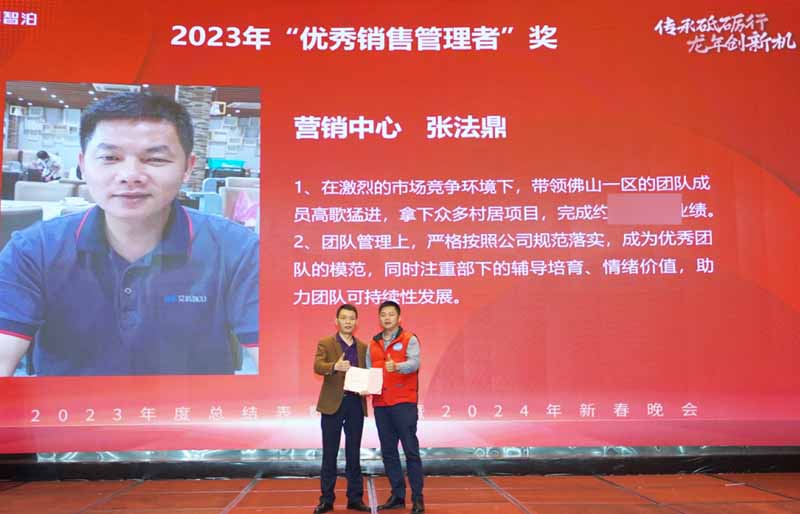 優(yōu)秀銷售管理獎(jiǎng)