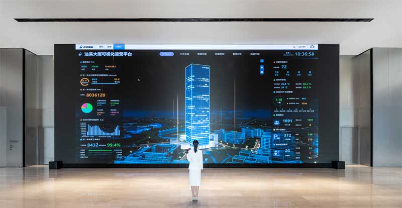達(dá)實(shí)智能自主研發(fā)的AIoT智能物聯(lián)網(wǎng)管控平臺(tái)