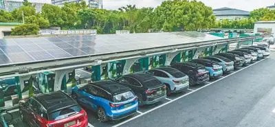 無錫車網(wǎng)互動驗(yàn)證基地充電樁