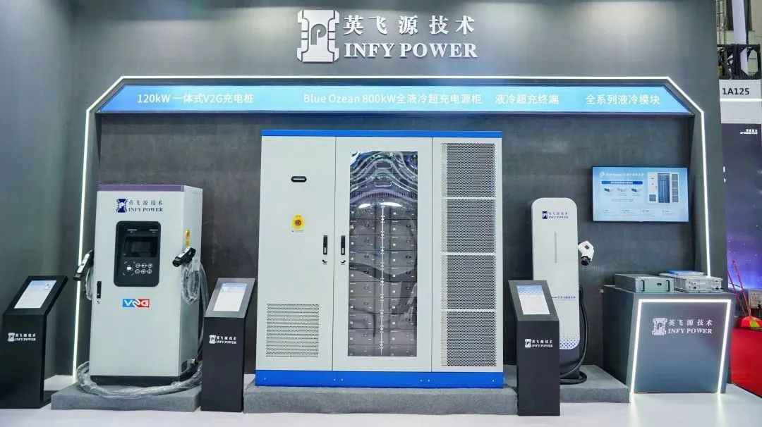 英飛源全液冷光儲超充放