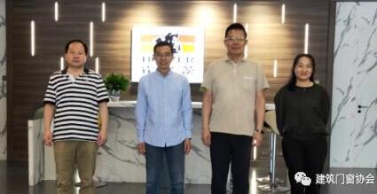 中建協(xié)領導赴北京門企走訪調研