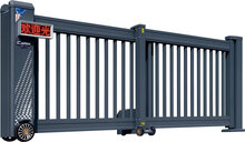 門體只占門洞20cm寬！創(chuàng)電動門伸縮比之最！