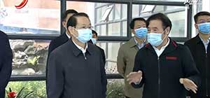 江西省省委書記易煉紅一行蒞臨百勝智能調研指導