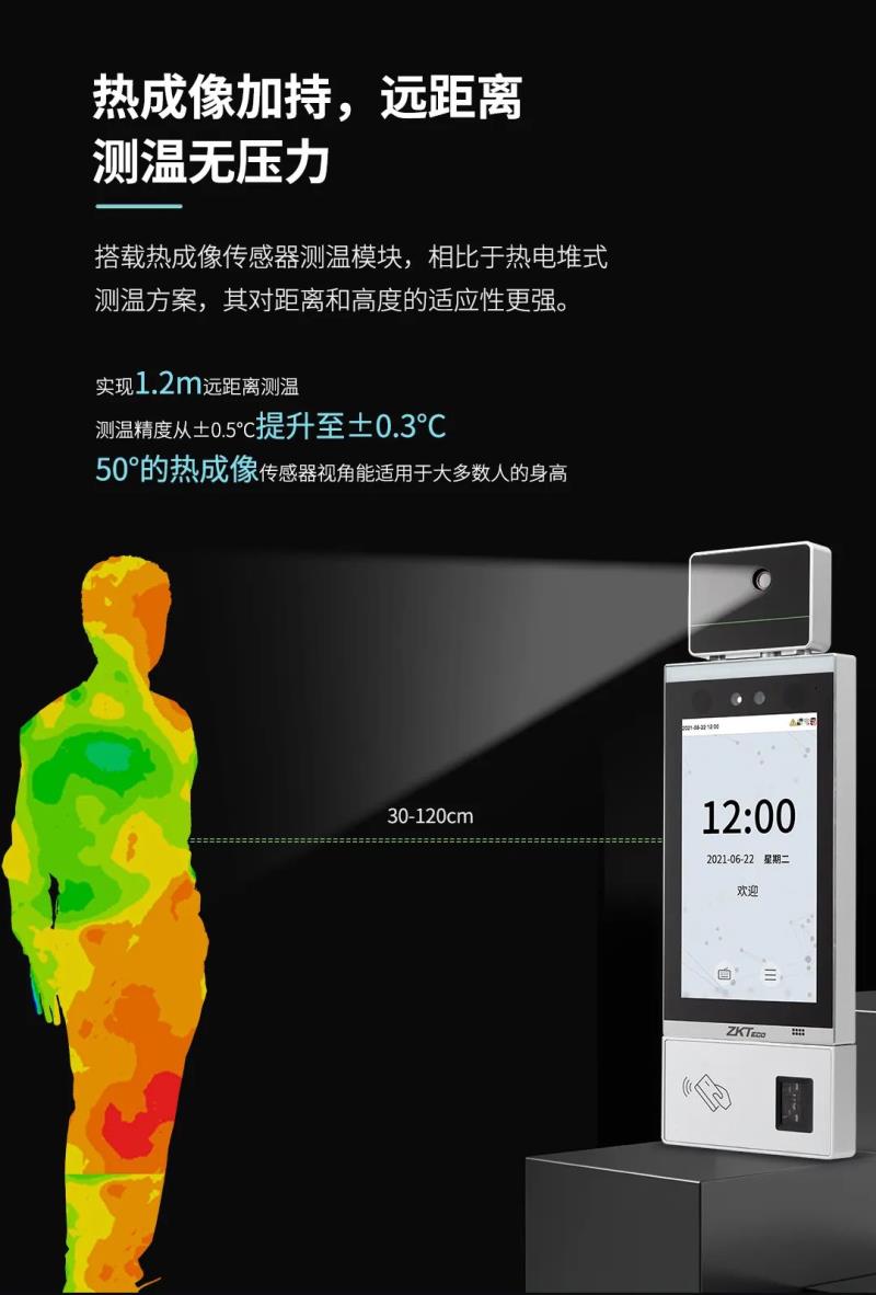 非接觸感知體驗！測溫通行快人一步