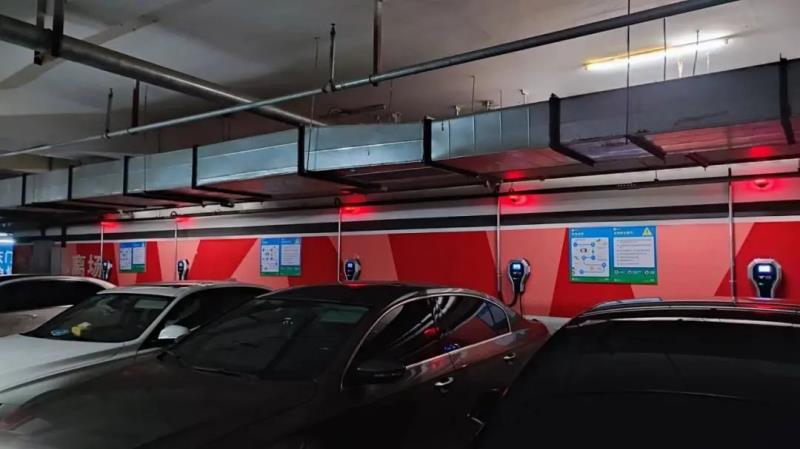 南京蘇寧慧谷上線捷順科技充電樁+運(yùn)營增收方案，停充一體助力增收35%