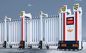 鋁合金伸縮門(mén) - 瑞盾889A-Y鋁合金伸縮門(mén)