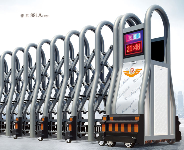 雅系881A(深灰)鋁合金伸縮門