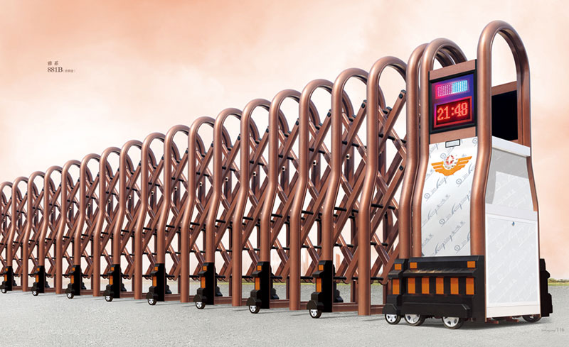 雅系881B(古銅金)鋁合金伸縮門