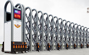 鋁合金伸縮門 - 雅系881C（深灰）鋁合金伸縮門