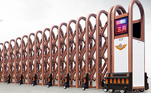 鋁合金伸縮門 - 雅系881C（古銅金）鋁合金伸縮門