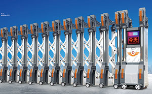 鋁合金伸縮門 - 銳寶819D-GY鋁合金伸縮門