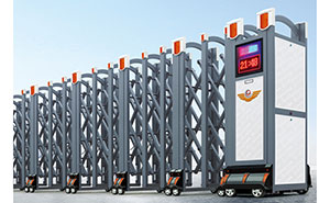 鋁合金伸縮門 - 吉祥638B-G鋁合金伸縮門