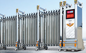 不銹鋼伸縮門 - 精鋼門G397A不銹鋼伸縮門