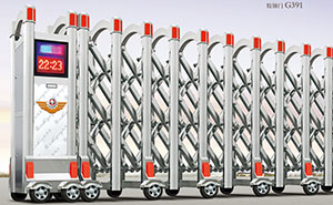 不銹鋼伸縮門 - 精鋼門G391不銹鋼伸縮門