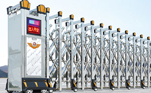 不銹鋼伸縮門 - 精鋼門G373A不銹鋼伸縮門