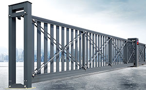 電動平移門 - 智能懸臂門918B-XL（深灰）