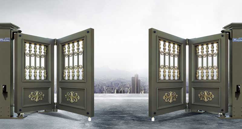 智能懸折門938-B4（深咖）