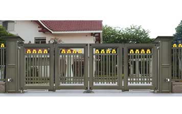 電動(dòng)折疊門(mén) - 智能懸折門(mén)938-B9（深咖）