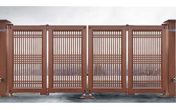 電動(dòng)折疊門(mén) - 智能懸折門(mén)938-C7（紅古銅）