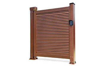 廣告小門(mén) - 人行通道快速平開(kāi)門(mén)【100柱】K2-B3（紅古銅）