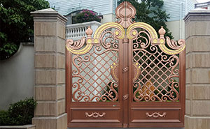 鋁藝大門 - 凡爾賽宮-開羅-FLM17311鋁藝大門