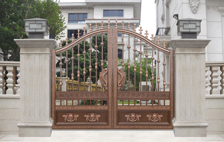 凡爾賽宮-羅馬-FLM17312鋁藝大門(mén)