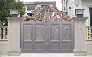 鋁藝大門 - 盧浮幻影-王者-LWZ17211鋁藝大門