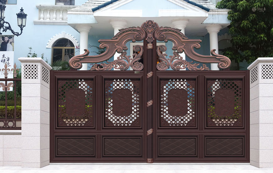 盧浮幻影-王者-LWZ17212鋁藝大門