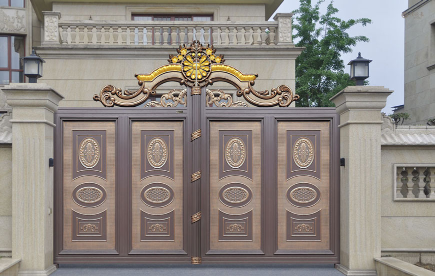 盧浮幻影-至尊-LHG17201鋁藝大門(mén)