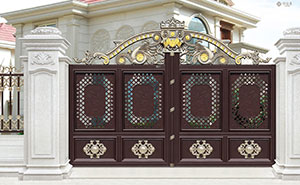 鋁藝大門 - 盧浮魅影-皇家-LHJ17121鋁藝大門