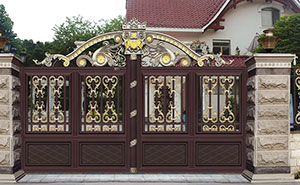 鋁藝大門 - 盧浮魅影-皇家-LHJ17125鋁藝大門