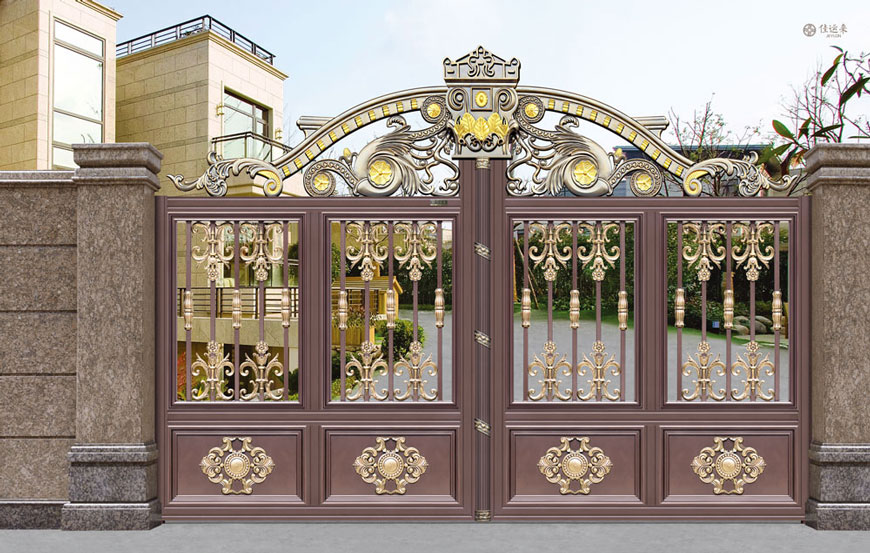 盧浮魅影-皇家-LHJ17126鋁藝大門(mén)