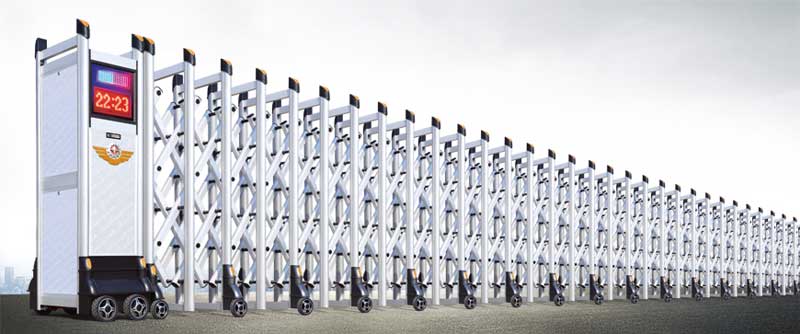 星18-C1（閃銀）伸縮門