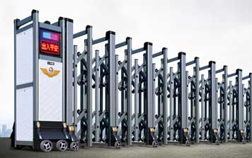 電動伸縮門 - 星18-B2（深灰）伸縮門