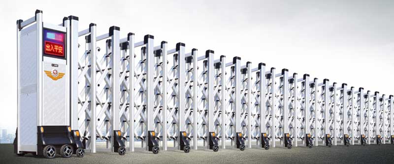 星18-B1（閃銀）伸縮門(mén)