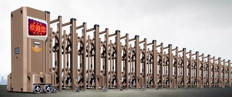 星18-A2（深咖）伸縮門