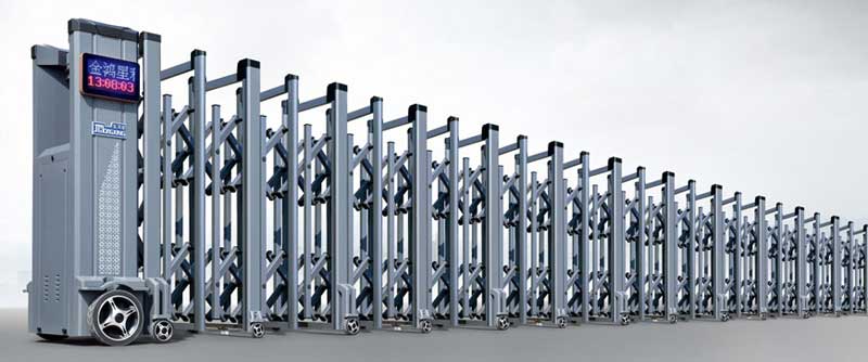 星18-19B（深灰）伸縮門