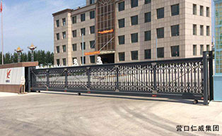 營(yíng)口仁威集團(tuán)平移門工程案例 - 中出網(wǎng)-智能出入口與停車充電門戶