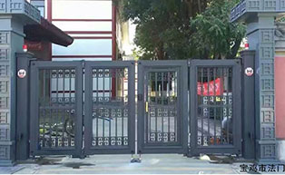 寶雞市法門寺懸折門工程案例