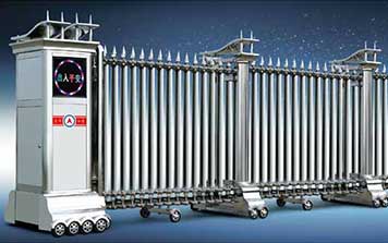 不銹鋼伸縮門 - 不銹鋼伸縮門（豪華）-風行一號