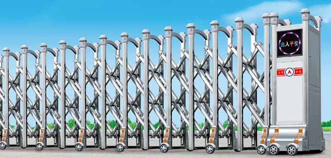 不銹鋼伸縮門(豪華)-風(fēng)行八號