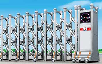 不銹鋼伸縮門 - 不銹鋼伸縮門（豪華）-風行八號