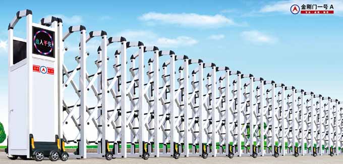 鋁合金伸縮門(mén)(中檔)-金剛一號(hào)