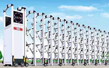 鋁合金伸縮門 - 鋁合金伸縮門（中檔）-金剛一號(hào)