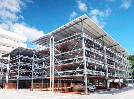 廣州金凱旋商業(yè)廣場立體車庫案例 - 中出網-智能出入口與停車充電門戶