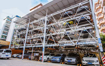 廣州天龍酒店立體車庫案例