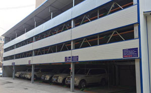 青海電科院（四層升降橫移式）立體車庫(kù)案例 - 中出網(wǎng)-智能出入口與停車充電門戶